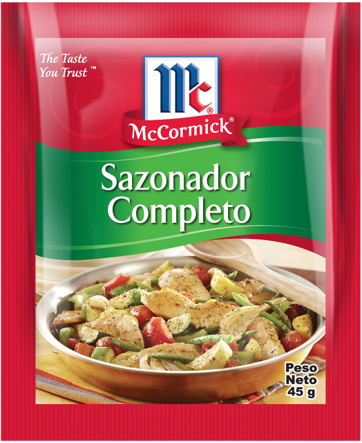 McCormick Sazonador Completo 45 gr.
