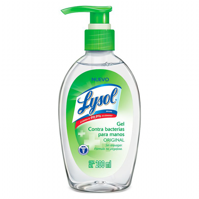 Gel antibacterial Lysol 200 ml