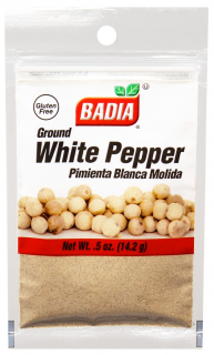 Pimienta blanca molida Badia 14 g