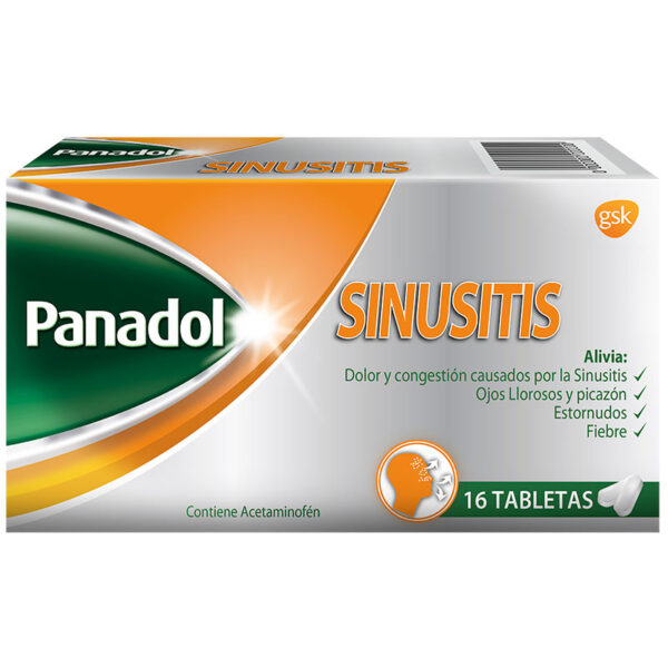 Panadol sinusitis 16 tabletas
