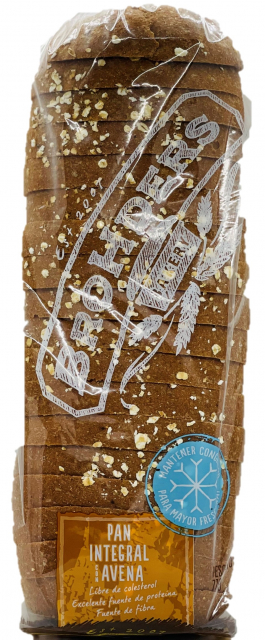 Pan integral avena Brohders 770 g