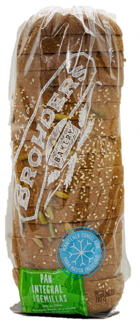 Pan integral semillas Brohders 770 gr.