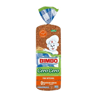 Pan integral 0% grasa Bimbo 550g