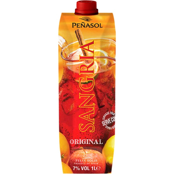 Sangría Peñasol tetrabrick 1 L