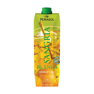 Sangría blanca Peñasol tetrabrick 1 L