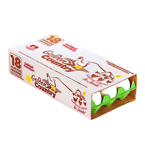 Huevos grandes Golden Country 18 und