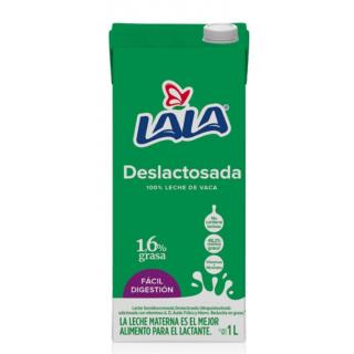 Leche Lala deslactosada 1.6% grasa 1 litro