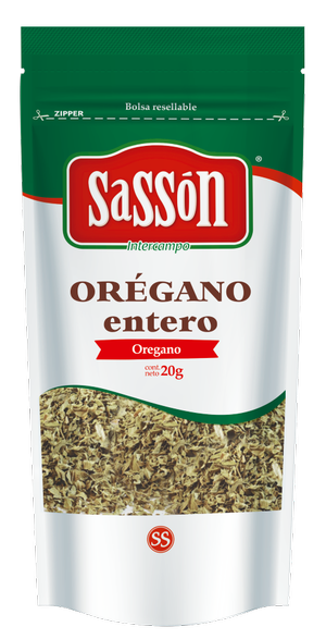 Orégano entero Sassón 20 g