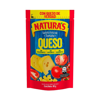 Salsa de Tomate con Queso Naturas 100 gr.