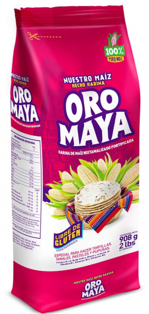 Harina de maíz Oro Maya 2 lb
