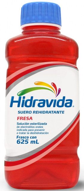 Hidravida Sabor Fresa 625 ml.