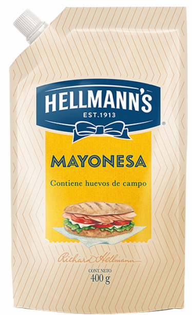 Mayonesa Hellmann´s Doypack 380 Gramos