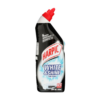 Limpiador de baños white & shine rociador 750 ml
