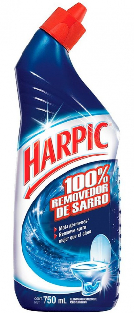 Limpiador de baños removedor de sarro 100% 750 ml