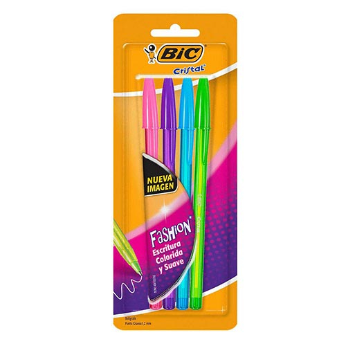 Bolígrafo fashion Bic 4 und