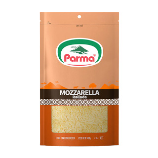 Mozzarella Rallada Zip Pack Parma 400 gr.