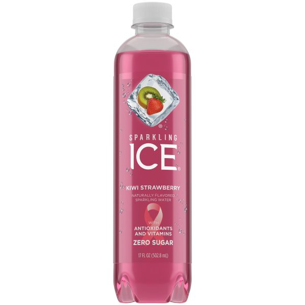 Agua con gas sparkling ICE kiwi fresa 503 ml