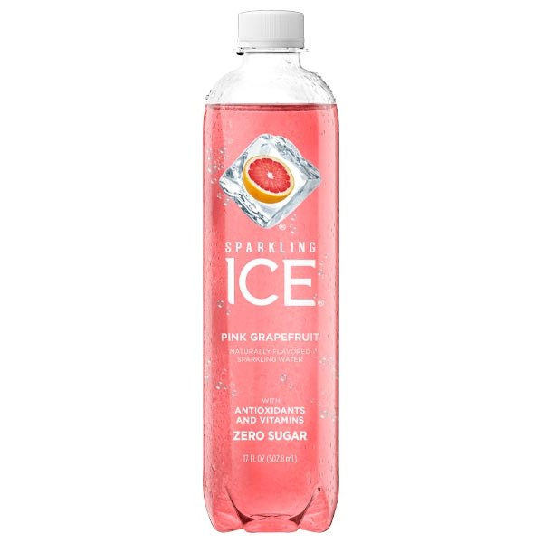 Agua con Gas Sparkling ICE Toronja 503 ml.