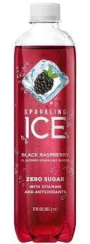 Agua con Gas Sparkling ICE Frambuesa Negra 503ml.