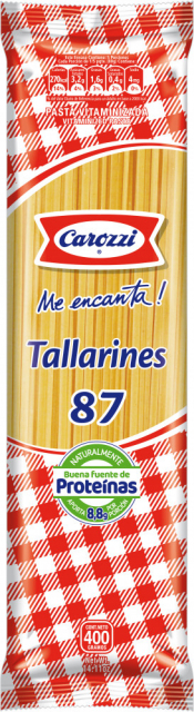 Pasta tallarin Carozzi 400 gr