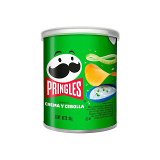 Papalinas crema y cebolla Pringles 40 g
