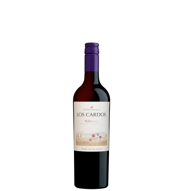 Vino Malbec Los Cardos Doña Paula 375 ml