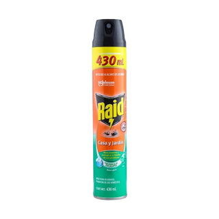 Insecticidad Raid casa y jardin eucalipto 430 ml