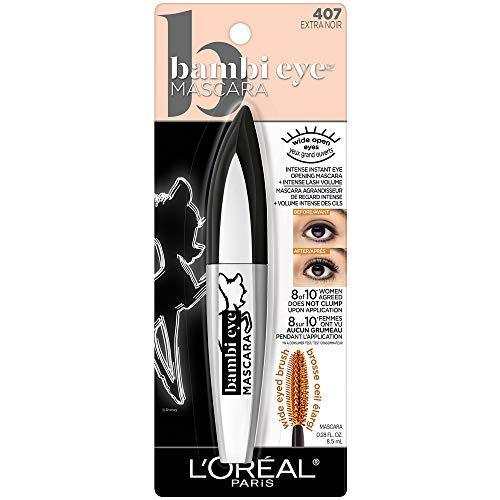 Máscara de pestañas Bambi color negro Loreal 1 und