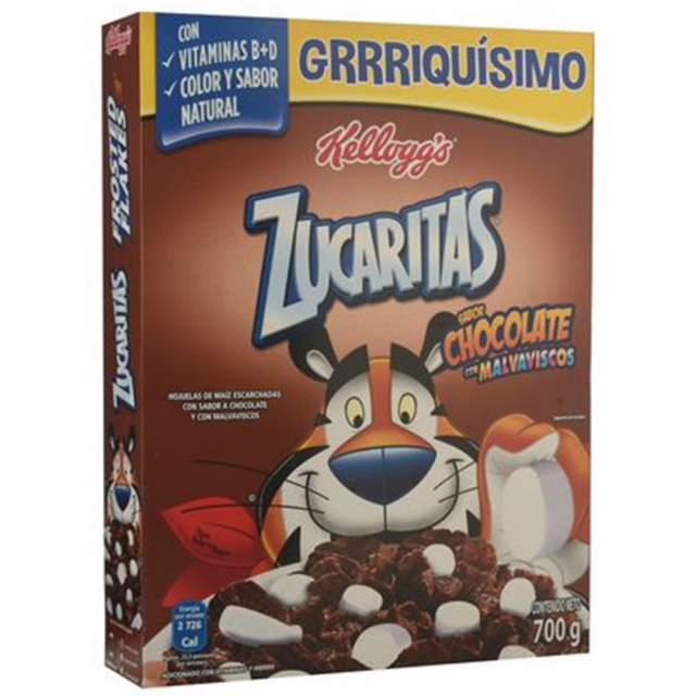Zucaritas chocolate malvaviscos Kelloggs 700 g