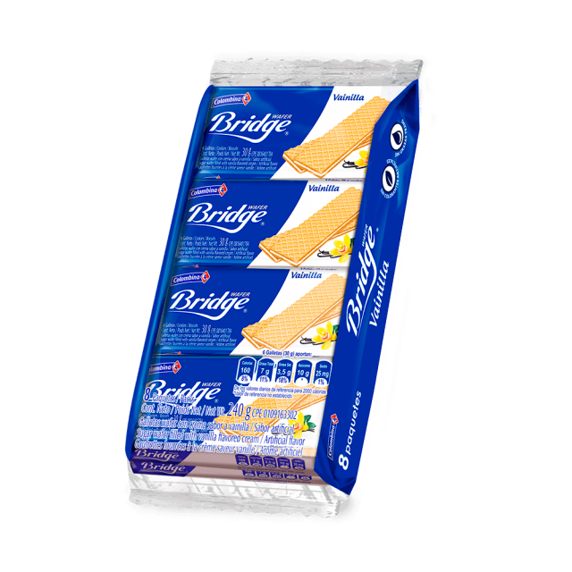 Galleta vainilla Bridge 10 und