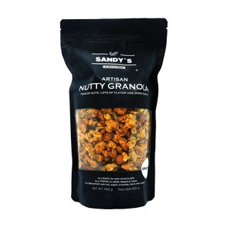 Granola artesanal Sandy´s Nutty Granola 620 g