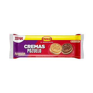 Galleta Cremas Pozuelo 12 un. 265 gr.