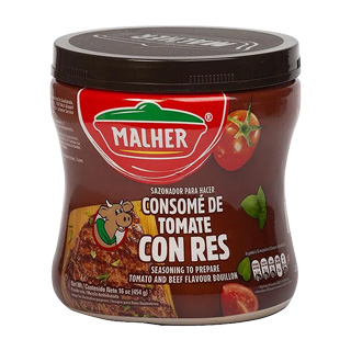 Malher Consomé Tomate de Res 454 gr.