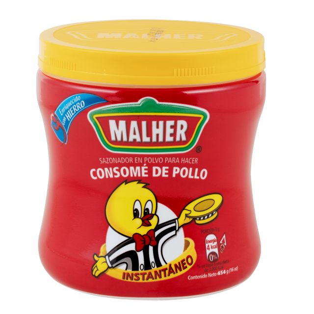 Malher Consomé Pollo 454 gr.