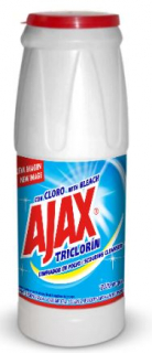 Limpiador Multiusos Ajax Triclorín con Cloro en Polvo 400 g
