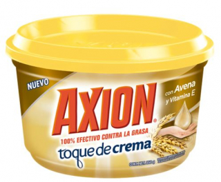 Lavaplatos Axion Toque de Crema Avena y Vitamina E Pasta 425 g
