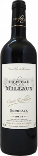 Chateau Les Millaux Vino Bordeaux Superiur Prestige 750ml. Origen: Francia