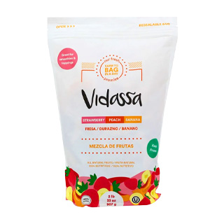 Fresa, durazno y banano Vidassa 2 lbs