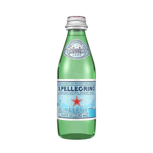 Agua Mineral San Pellegrino Botella Vidrio 250 ml.