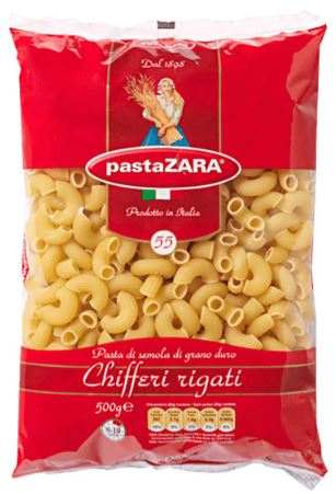 Pasta Chifferi Rigati (Codito) No.55 Zara 500 g