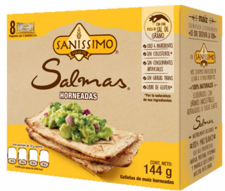 Galletas Salmas Saníssimo 8 unidades.