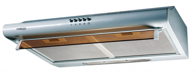 Extractor de olores de 24 pulgadas de acero inoxidable