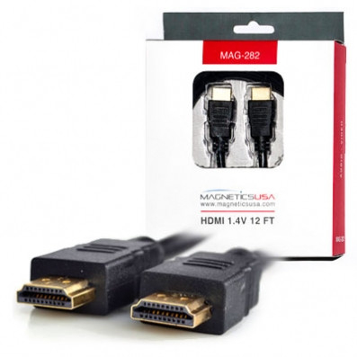 Cable de HDMI MAGNETICS 12 Pies