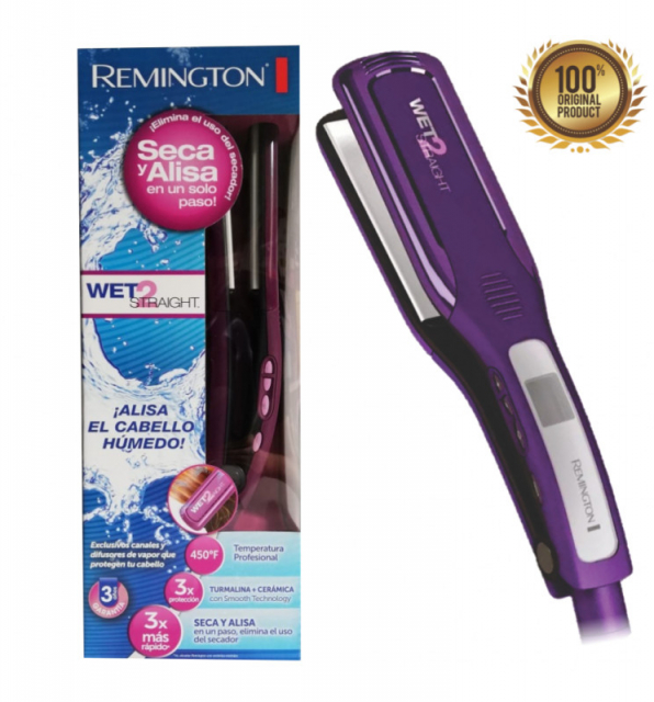 Plancha para cabello humedo y seco
