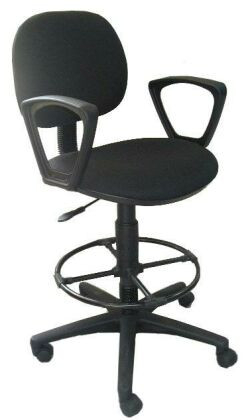 Silla tipo cajero con brazos