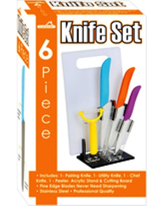 Set de 6 piezas