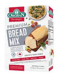 Premezcla harina premium pan gluten free Orgran 450 g