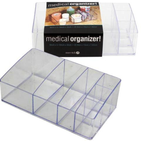 Organizador medico de 6 espacios MERRICK