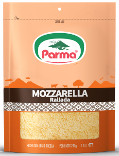 Mozzarella Rallada Zip Pack Parma 200 gr.