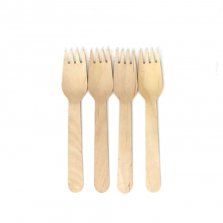 Tenedores madera set My Eko Home 25 uds